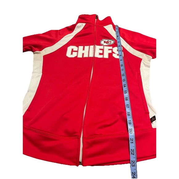 KANSAS CITY CHIEFS Women’s Size Small NFL Licensed Jacket Good Condition - Picture 3 of 9